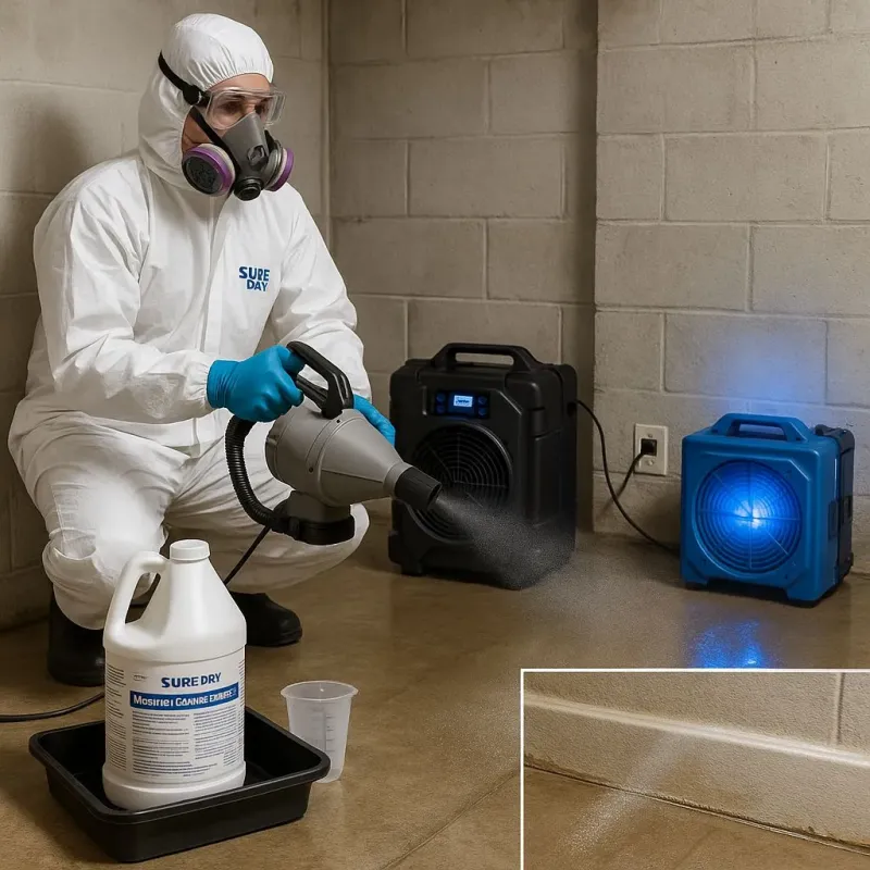 Sanitization and Odor Removal process in Brookdale, CA