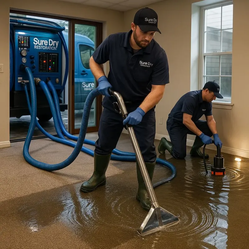 Water Extraction and Removal process in Brookdale, CA